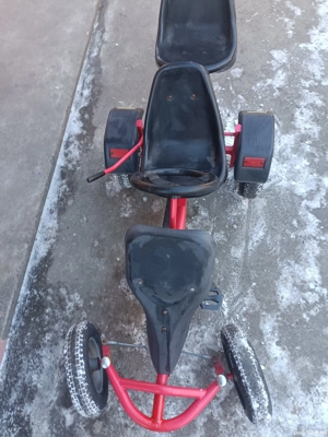 cart cu pedale 2 locuri 