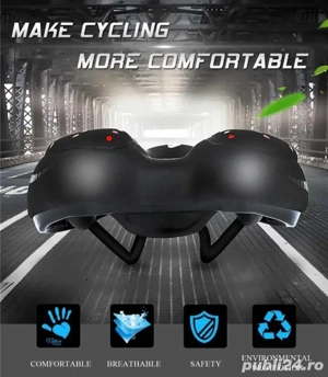 Sa sea confortabila cu gel moale amortizare soc bicicleta waterproof mtb cursiera semicursiera