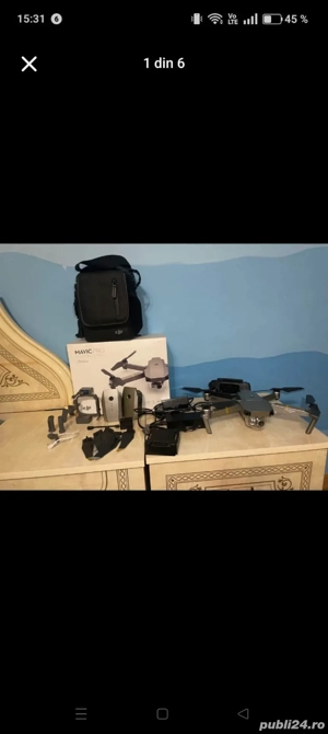 DJi Mavic Pro Platinum Fly More Combo