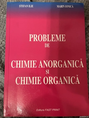 Probleme de chimie anorganic  şi chimie organic  pentru clasele a IX-a şi a X-a - Ştefan Ilie, Marin
