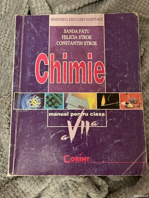 Chimie. Manual pentru clasa a VII-a - Sanda F tu, Felicia Stroe, Constantin Stroe