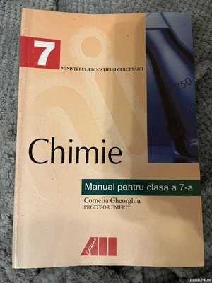 Chimie. Manual pentru clasa a VII-a - Cornelia Gheorghiu