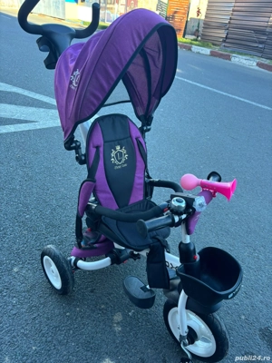 Tricicleta pliabila Byox Flexy Lux cu accesorii incluse