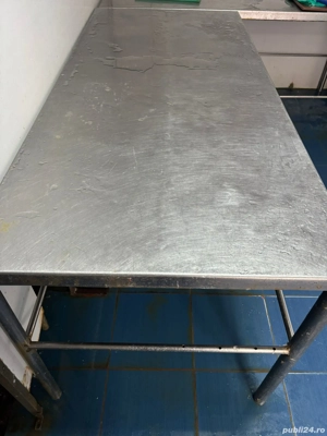 Mese Inox Industriale procesare marfuri Horeca 