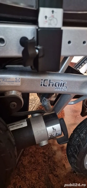 SCAUN CU ROTILE ELECTRIC MEYRA ICHAIR MC2 - imagine 4