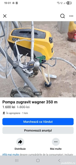 Pompe de zugravit