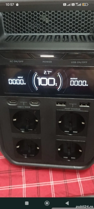 Ecoflow Delta 3 baterie cu panou solar