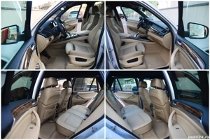 BMW X5 e70 Facelift M-Pachet 3.0d 2011 Euro5    Interior Crem    Bi-Xenon - imagine 9