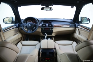 BMW X5 e70 Facelift M-Pachet 3.0d 2011 Euro5    Interior Crem    Bi-Xenon - imagine 6