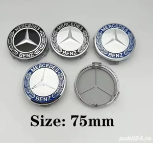 Capace centrale jante aliaj Bmw, Mercedes, Skoda, Volkswagen, Audi - imagine 8
