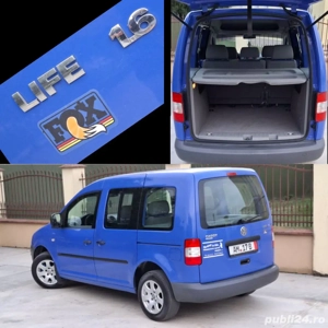 Vw caddy Life 1.6Mpi benzina 2006 euro.4 - imagine 3