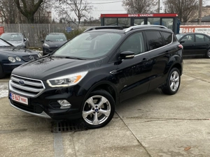 2.0diesel FORD KUGA 2017 FULL options panoramik padele klima parbriz incalzit fell led camera spate 