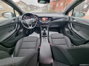 opel astra k 1.6 diesel 136 cp bi xenon led navi plafon negru  - imagine 9