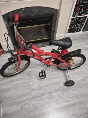 Bicicleta fulger mqueen pentru copii