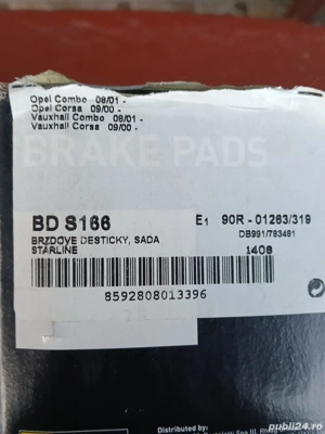 Vând plăcuțe de frână pentru Opel Astra H 1.7 cdti Z17DTL 80 cai hatchback - imagine 2