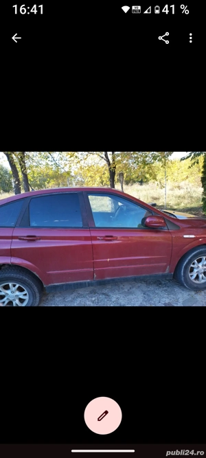 Vand Ssangyong Actyon defect