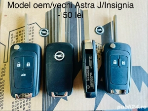 Carcasa cheie Opel astra J Insignia Zafira C - imagine 1