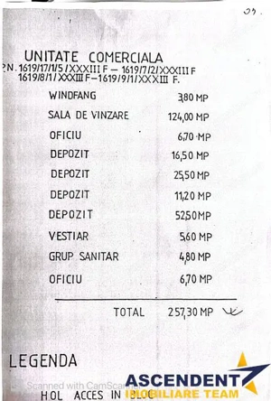Spatiu comercial vitrinat,dublu acces,257 mp,disponibil si jumatate,Garii,Sfantu Gheorghe - imagine 5