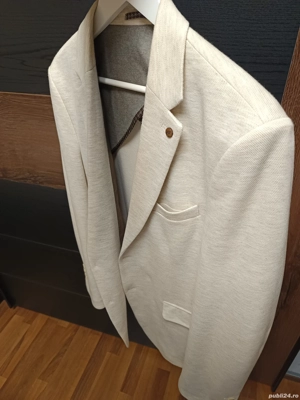 Sacou bărbați culoare crem mărime 54 