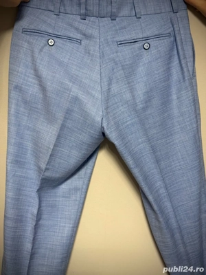 Sacou elegant albastru   ideal evenimente   business - imagine 4