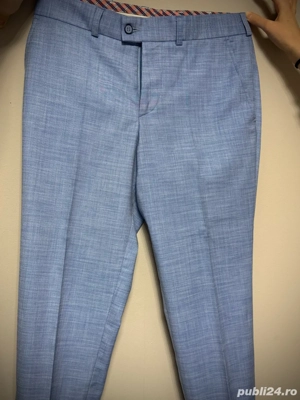 Sacou elegant albastru   ideal evenimente   business - imagine 5