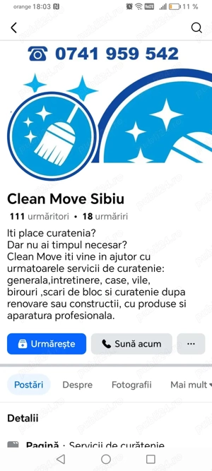 Clean mouve oferă servicii de curățenie birouri,scări de bloc,case - imagine 2
