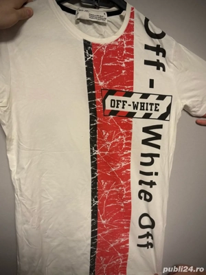 Tricou stil Off-White   design urban