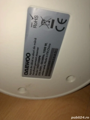 fier de calcat vertcal cu abur