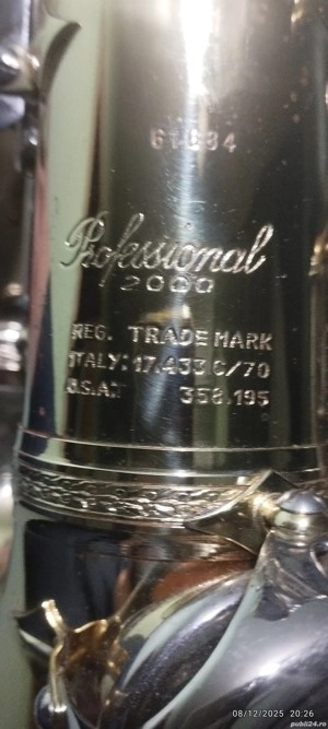 Saxofon iGrasi profesional 2000 proveniență Italia nu necesita nici o investiție 