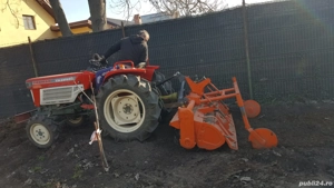 Tractor agricol Yanmar 22 CP, 4x4, plug  Japonia - imagine 2