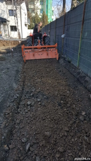 Tractor agricol Yanmar 22 CP, 4x4, plug  Japonia - imagine 4