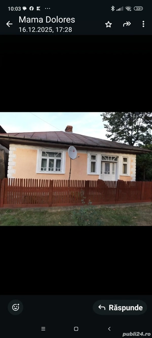 Vând casă de locuit in satul Bivolari jud Iași 