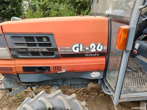 Tractor Kubota 4x4 Hidramat, AC, freză + lamă zăpadă față spate - imagine 2