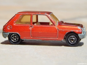 Macheta Renault 5 Majorette scara 1:55 fabricata Franta veche