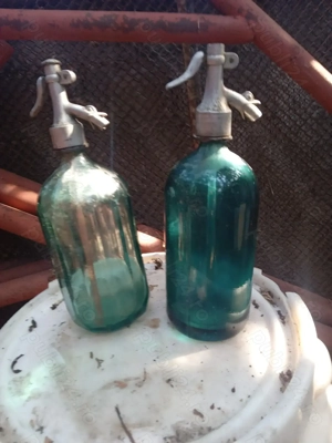 Sifoane, sticle lapte vechi