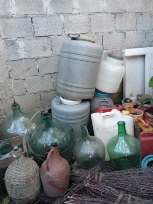 Sifoane, sticle lapte vechi - imagine 3