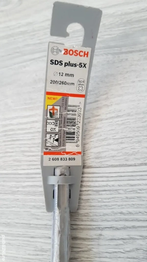Burghiu beton, SDS Plus, Bosch, 12 x 200 x 260 mm