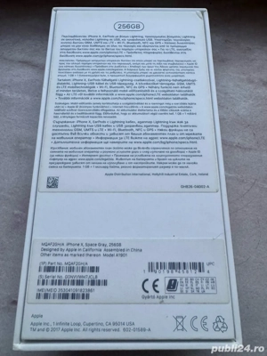 iPhone X, Space Gray, 256GB - imagine 5