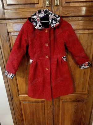 Palton elegant fetițe, 8-8 ani