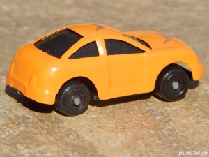 Jucarie masina sport portocalie metalica scara 1:87 HO made in China - imagine 2