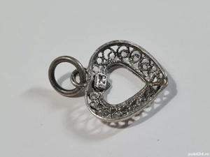 2) 2 medalioane mici din argint - imagine 3