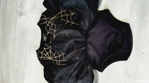 Body cu fusta din tul, Costum Halloween, 74-80cm - imagine 2