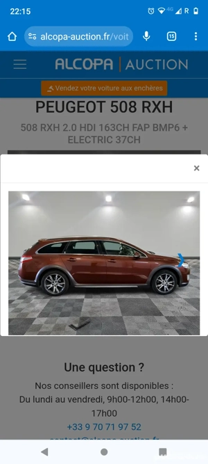 Peugeot 508 RXH 2012  ,2 diesel  ,hybrid 4  ,full ,tractiune 4ori4 ,200 cai - imagine 10