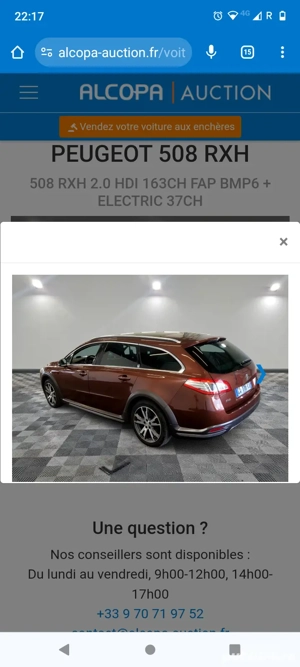 Peugeot 508 RXH 2012  ,2 diesel  ,hybrid 4  ,full ,tractiune 4ori4 ,200 cai - imagine 9