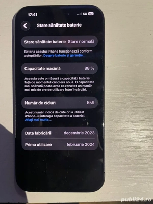 Vand iphone 15 pro - imagine 5