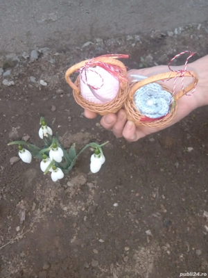 mărțișoare crosetate  - imagine 3