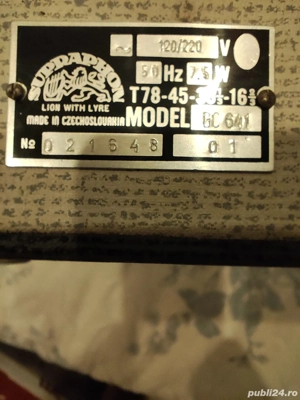 Pick up deck Supraphon anii '60 - imagine 3