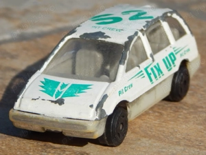 Macheta van Fix Up Pit Crew (Nissan Prairie 1991) 1:64 uzata veche - imagine 2