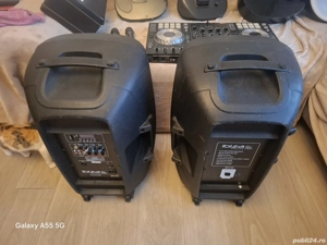 boxe active 1000w bluetooth 15 toli  - imagine 3