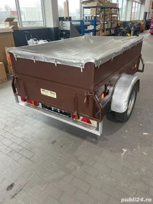 remorca 1200 kg cu sistem de frînare - imagine 3